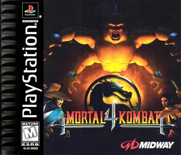 Mortal Kombat 4 (US) box cover front